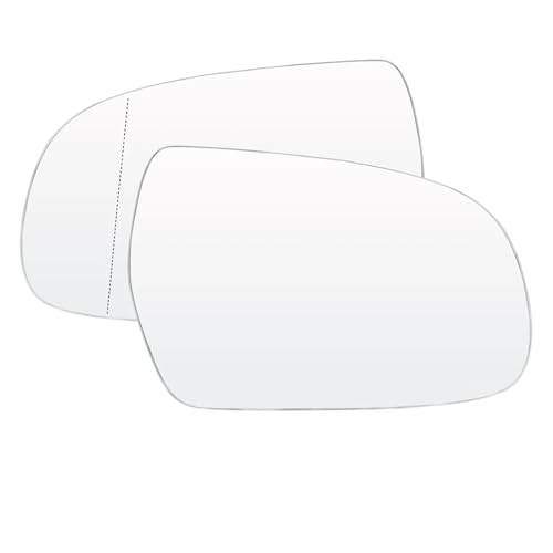 Vitre rétroviseur cassé solution miroir chauffant convexe pour A4 2010 à 2016
