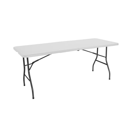 Nyana Home - Mesa Plegable Resina Reforzada Portátil y Segura | Ideal para Camping, Jardín y...