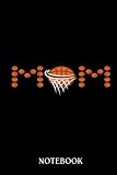 Basketball notebook: Basketball Hoops Player Fan On The Court | A Journal 120 Pages 6" x 9" for a Basketball Coach or Girls| Basketball Notebook Journal Dairy