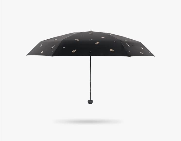 Parasol manuel de poche pour se protéger du soleil d'été et des pluies soudaines - 4