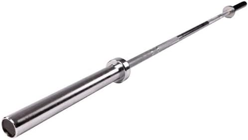 French Fitness 6' Chrome Olympic Bar - 33 Lbs (New)