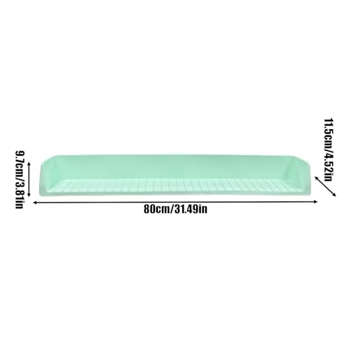 Protection anti-éclaboussures de baignoire et étagère à jouets - 7