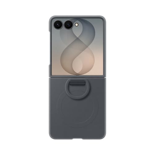 Samsung Silicone Ring Magnet Case per Galaxy Z Flip8, Graphite