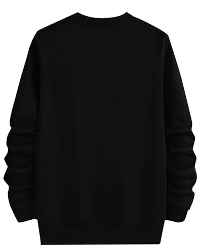 Image of JUGULAR Men's Pure Cotton Regular Fit Full Sleeve Printed Round Neck Tshirt