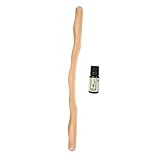 BAZEITFLOW Holz massage stick für Körpermassage Tragbares Massagegerät zur Muskelentspannung...