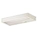 Nora Lighting NUD-8808/30WH 8" LEDUR LED 4.5W 120V 3000K Edge-Lit Undercabinet, White Finish