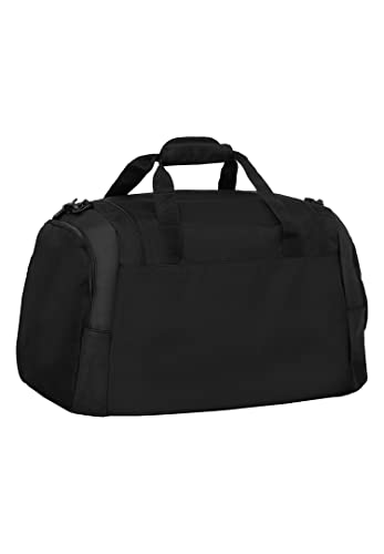 uhlsport Essential Bolsa de Deporte de 75 litros Bolsa de Viaje para Hombres y Mujeres - con Dos Bolsillos Laterales y Compartimento Frontal - Viajes, Fitness, Gimnasio, Balonmano, fútbol - Negro - imagen 3