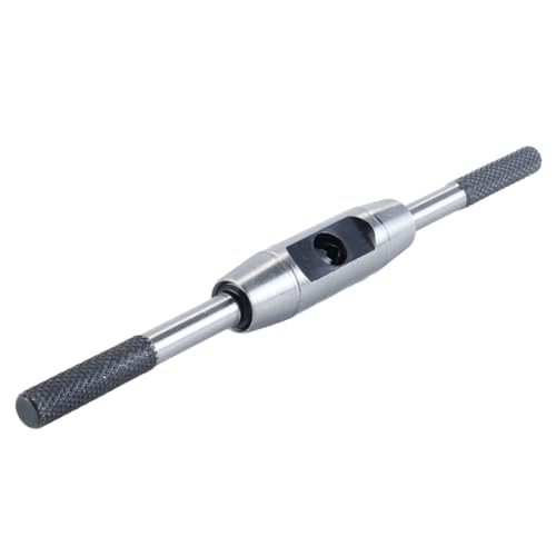 Durlo Verstellbarer Gewindebohrergriff, Handgewindebohrerhalter, für die Reparatur durch Maschinisten, Druckgussgehäuse(M1 bis M8)