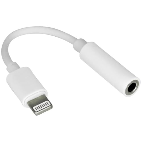 Cabo Adaptador P2 Estéreo Reforçado 3.5mm para Fones de Ouvido Compatível com iPhone iPad Celulares Tablets iOS 7 A 15 Alta Fidelidade Conector Durável e Portátil Áudio Premium