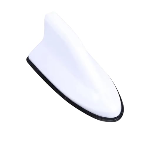 Car Shark Fin Roof Antenna for BMW X3 G01 2018-2021, Radio Stereo Receiver Head Unit Navigation System with Adhesive Base,White
