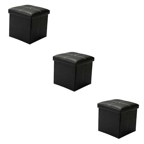 Organizador de zapatos, 3 piezas, banco de almacenamiento de ropa para entrada, silla, pequeño, banco de zapatos, cubo, caja de zapatos, organizador de juguetes