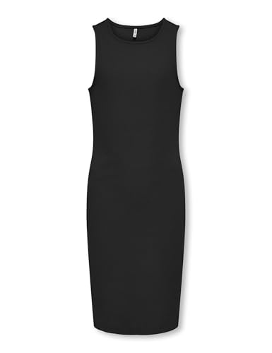 KIDS ONLY Mädchen Kogbelfast Life S/L Dress Noos JRS Midikleid, Schwarz,...