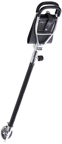Sitzstock Eurohunt mit Lederumhängeriemen, 54-75 cm