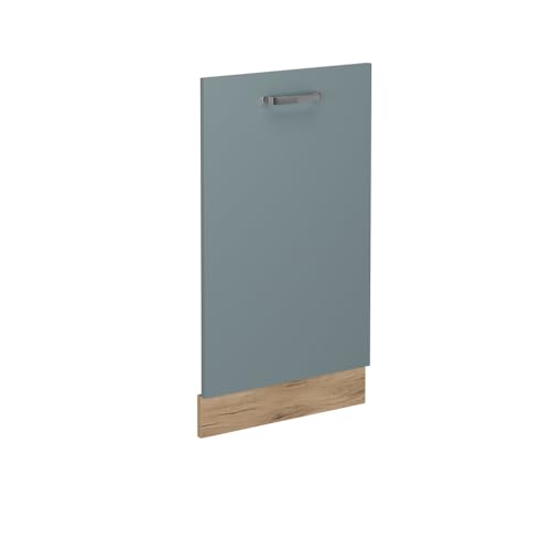 Vicco Tapa del lavavajillas 'R-Line', Gris azulado, 45 cm sin encimera