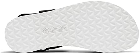 Columbia Women's Via Sandal, Black/White, 9 | Image 4