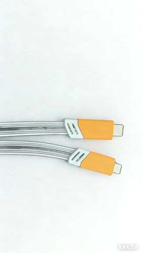 Wuucor Type C LED Light Up Charging Cable 66W Starry USB C to C Charger Lighted Fast Charging Cord RGB Flowing Light Up Charger Cord Compatible with i-Phone 17/16/15/Samsng Galaxy S23 S22 More