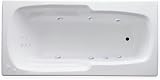 Carver Tubs - AR6532 - Whirlpool Bathtub w/12 Jet - 65"L x 32"W x 18.5"H - White Spacious Acrylic Tu