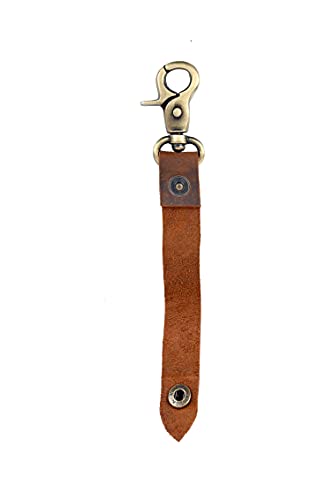 CestAntiQ, Leather Keychain Loop | Belt Key Holder | Everyday