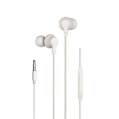 Voltshine In-Ear-Kopfhörer Mit Mikrofon Und Lautstärkeregler, Ideal Zum Musikhören Und Telefonieren Mit Komfort.