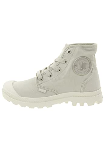 Image of Palladium Pampa Hi Men's Outdoor Boots | Hiking, Trekking & Riding Ankle Boots | Stonewashed Canvas, All-Season, Quick-Dry