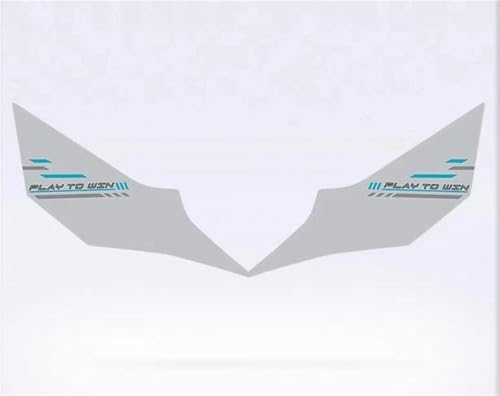 Pegatina de tanque para CFMOTO 675SR-R 2024 protector esmerilado