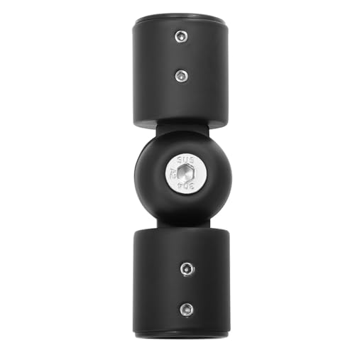 Operitacx Conector para Barra de Cortina de Esquina de Acero Inoxidable Resistente para Barras Redondas Ventanales y Baños Accesorio Práctico con Tornillos Aleatorios Color Aleatorio