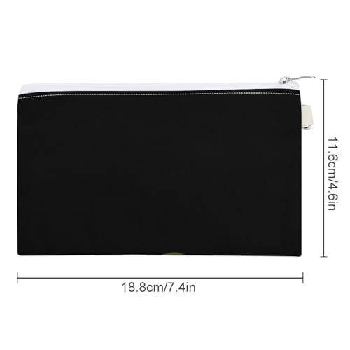 Pickle Princess Funny Pickle Cucumber Coin Purse Canvas Change Pouch Portable Pocket Wallet Mini Storage Bag with Zippered Keychain2