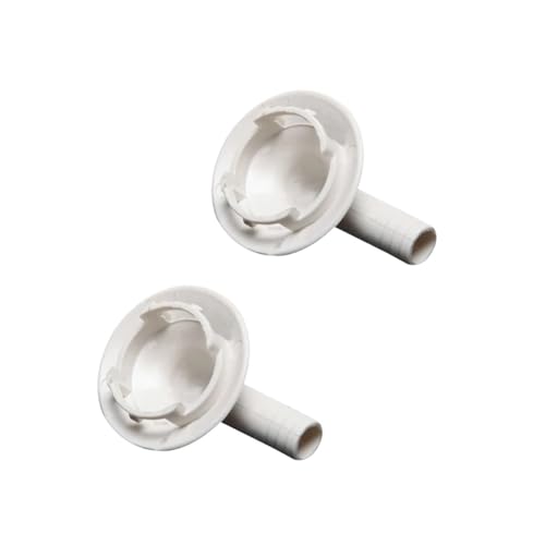 2pcs Air Conditioner Drain Outlet Connector Drain Pipe Elbow Tool Universal External Unit Spout Connector Parts(A)