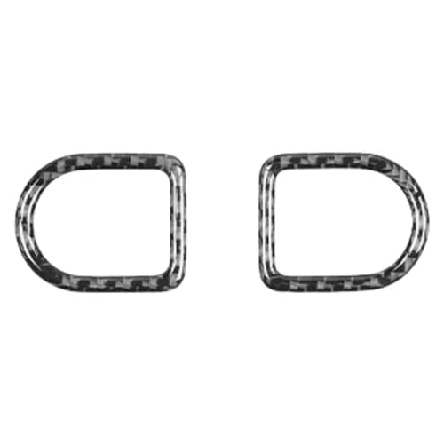 Accessoires de style automobile Mustang 2005-2009 cadre bouton noir