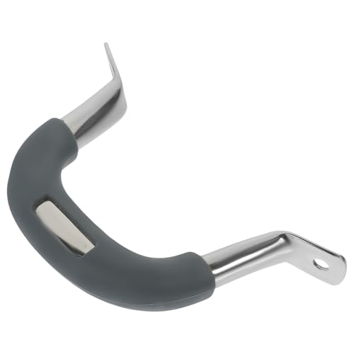 KOCKSHION 通用加厚不?鋼シリコン製鍋取っ手 耐熱滑り止めパンサイドハンドル 防やけど設計 蒸し器 ミルクパン対応 キッチン用交換部品