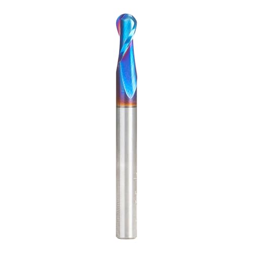 Fraise hélicoïdale 1/8 R pour bas-reliefs et sculptures 3D sans ponçage