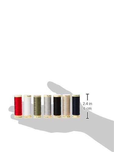 Set de hilos Gütermann Sew-All: 7 x 100 m miniatura 4