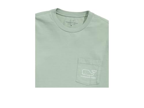 Image of vineyard vines Men's Long Sleeve Vintage Whale Pocket T-Shirt