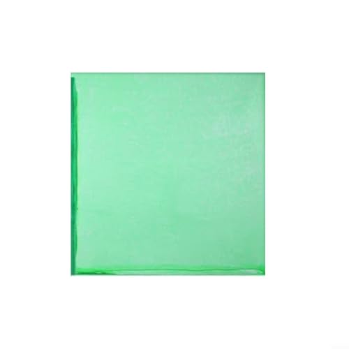 Lawnoval Bolsas de red de malla ultrafina para árboles frutales con cremallera y cordón para protección de jardín, compatibles con arbustos y arbustos de arándanos, color verde, 6 x 6 pies (3 x 3 m)