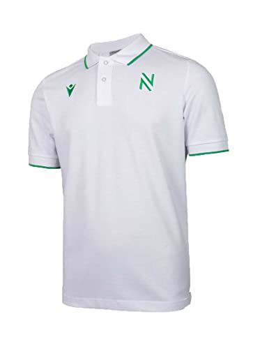 Macron Polo Lifestyle FC Nantes Officiel Football - Blanc - M