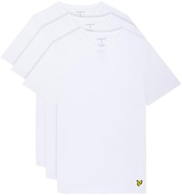 Lyle & Scott Maxwell 3-pak T-shirt biały