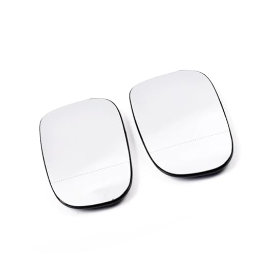Espejo calefactable derecho para Volvo C30, S60 y C70 con cristal gran angular 7