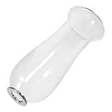 Et fiable: construit à partir de verre robuste, il est très résistant à la casse, garantissant une utilisation fiable dans n'importe quel environnement, vases en verre pour fleurs, bougeoir conique en verre