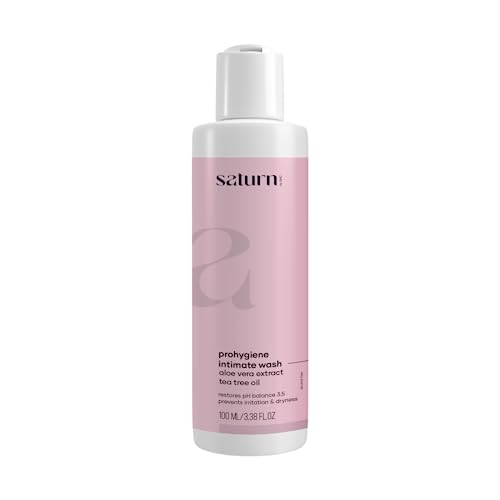 Saturn Intimate Wash for Women | pH Balancing Feminine Wash with Aloe Vera Extracts & Tea Tree Oil | Refreshing Gentle Wash | Good Health Company