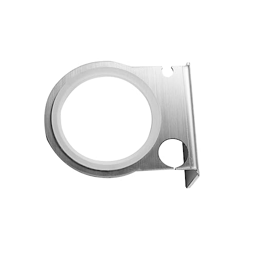 TOBBOMEY Hair Dryer -mounted 304 Stainless Steel Easy to Install Adhesive Tape for Bathroom Barbershop