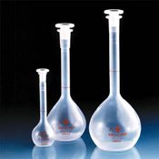 Brand - Volumetric Flask-TPX(PMP)-10mL-Class A-NS-Stopper (PP), PK6