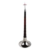 Toyvian Professionelle D-stimmung Suona Flöte Traditionelles Chinesisches Suona Blasinstrument aus Palisanderholz Imitat Anfängerübungsinstrument für Musik Aufführungen und Festlichkeiten