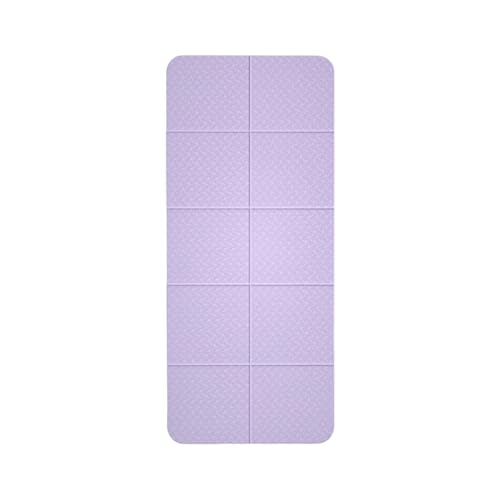 2 alfombrillas de ejercicio portátiles de pilates, antideslizantes, plegables, para entrenamiento de fitness para mujeres, viajes y gimnasio en casa, ligero, para gimnasio, pilates, viajes, ejercicio