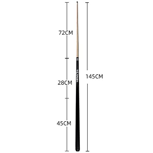 Set profesional de tacos de billar de arce canadiense 13mm punta miniatura 7