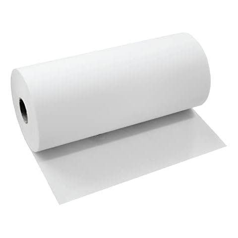 YEQIN Cut Away Machine Embroidery Stabilizer Backing 12" X 50Yard - Medium Weight 2.5 Ounce - Cut into Variable Sizes - for Machine Embroidery and Hand Sewing Cover