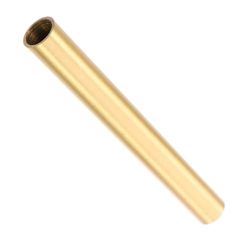 Baluue Vintage Copper Inner Threaded Extension Rod for Wall Lamp Accessories Hollow Lightweight Straight Tube for DIY Table Lamp Fittings with Concealed Wiring Easy Installation