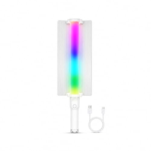 Image of Clefairy Handheld RGB LED Video Light Wand, 5400mAh Rechargeable Battery, Bi-Color 2700K-6500K Tube Light for Photography, YouTube, Vlogging & Content Creation