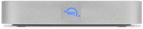 OWC 28TB (20TB HDD 7200 RPM, 8TB NVMe m.2 SSD) miniStack STX Stackable Storage and Thunderbolt Hub Xpansion Solution - Image 3