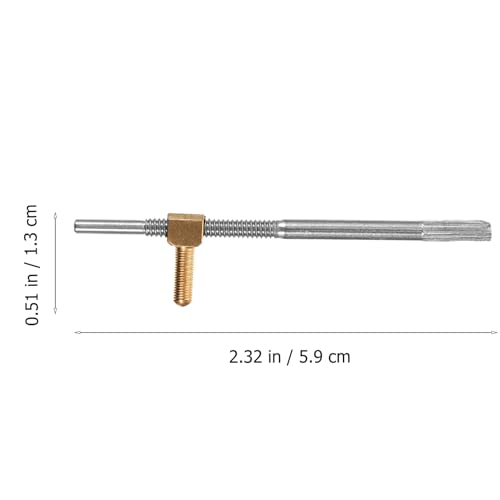 ifundom 2pcs String Bow Screw Violin Fittings Parts Violin Bow Screw String Instrument Bow Frog Screw Rod Parts Violin Replacement Instrument Accessories