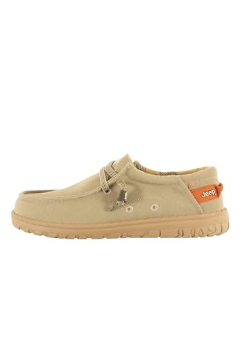 jeep jeep Scarpe da barca Samoa Wallabee CVS 025 Sand, beige, 44 EU